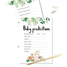 10 Baby Shower Prediction and Advice Cards Baby Shower Games Activities Supplies P31B 2024 - buy cheap
