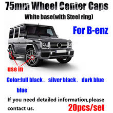 20Pcs/lot 75mm 3pin Car Wheel Center Hub Caps Cover Logo Emblem For Mercedes A B C CLA G M A1714000025 Car Accessories Styling 2024 - buy cheap