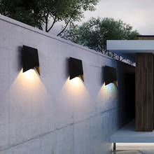 Iluminación de exterior para jardín, luz LED de pared resistente al agua, 5W, brillante, para porche, pasillo 2024 - compra barato