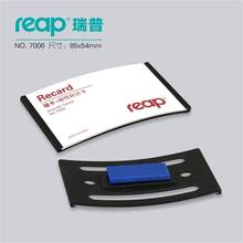 Reap7006-Lote de 10 Uds./1 Abs, 90x54mm, soporte magnético para insignia de nombre, insignias de imán, portadores de identificación, tarjeta de trabajo para empleado 2024 - compra barato