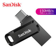 Sandisk-memória us, ultra dual, 32gb, 64gb, 128gb, 256gb, 150 mb/s, para smartphone tipo c 2024 - compre barato