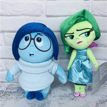 Original Disney Movie Inside Out Cartoon Characters Disgust /Sadness/Joy Plush Toy Dolls Kawaii Kid Gift 2024 - buy cheap