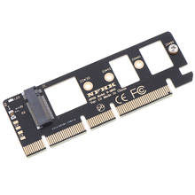 NGFF M Key M.2 NVME AHCI SSD To PCI-E PCI Express 3.0 16x x4 Adapter Riser Card Converter For XP941 SM951 PM951 A110 SSD 2024 - buy cheap