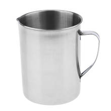 Stainless Steel Milk Frothing Pitcher Cappuccino Pitcher Pouring Jug Espresso Cup Creamer Cup for Latte Art (2000ml) 2024 - buy cheap