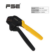FSE-crimpadora de cables de 0,25-6mm, alicates de 20-10AWG, herramienta de mano, alicates de VSA-06, casquillos aislados y sin aislamiento 2024 - compra barato