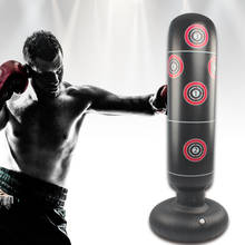 Pressure Relief Inflatable Sandbag Vertical Boxing Column Tumbler Fitness Boxing Punching Bag Fitness Body Building Equipment 2024 - buy cheap