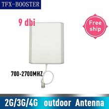 TFX-BOOSTER Outdoor Panel Antenna 700-2700mhz 2G 3G 4G CDMA GSM PCS1900 LTE Mobile Phone Signal Antenna N Type Connector 9dBi 2024 - buy cheap