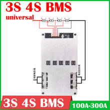 4S 3S 12V 100A 120A 160A 200A 300A 380A Lithium Li-ion LiFePo4 Battery Protection Board Balance BMS High current UPS Inverter 2024 - buy cheap