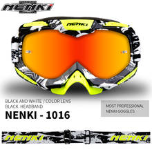 NENKI-Gafas de Motocross, lentes reemplazables, todoterreno, Dirt Bike, ATV, DH, MX, para motocicleta, carreras, esquí 2024 - compra barato