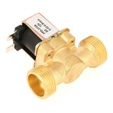 1pc DC12V G3/4 Normal Closed Brass Electric Solenoid Valve For Water Drinking Water Pneumatic Pressure Controller Switch 2024 - buy cheap