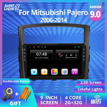 Car Radio For Mitsubishi Pajero 4 V80 V90 2006-2014 Car Multimedia Video Player Navigation GPS 2 Din Android 9.0 Stereo receiver 2024 - buy cheap
