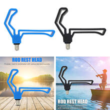 Durable Fishing Rod Rest Head Universal V-Shape Holder Grip Stand V-Head M3/8 Thread Screw Resting Stand Accessories 2024 - buy cheap