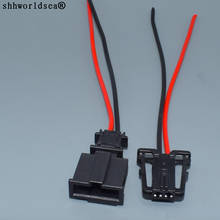 Shhworlsea-enchufe de 2 pines para lámpara de placa de matrícula, Conector de puertas de coche 3B0 972 712 3B0972712 1J0 971 972 1J0 971972 2024 - compra barato