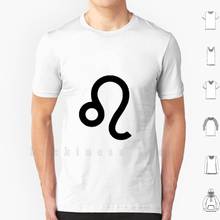 Leo T Shirt DIY Cotton Big Size S-6xl Zodiac Black Cancer Leo Aries Aquarius Gemini Pisces Taurus Virgo Capricorn Libra 2024 - buy cheap