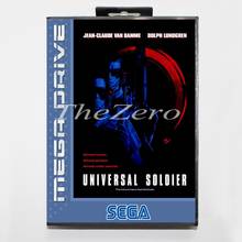Universal Soldier with Box  for 16 bit MD  Video Game Card for Sega Mega Drive/Genesis 2024 - buy cheap