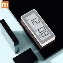 HOT Xiaomi MMC BT4.0 Smart Electric Digital Clock Thermometer Hygrometer Temperature Measuring Tools Control with MI Home App 2024 - buy cheap