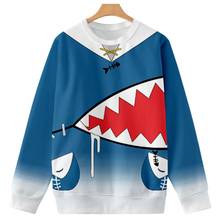 2021 Gawr Gura Little Shark Japanese New Round Collar Sweatshirts Men/women 3D Print Casual O-neck Pullovers Clothes 2024 - buy cheap