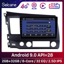 Seicane-Radio estéreo con GPS para coche, reproductor Multimedia con pantalla táctil, Android 9,0, 10,1 pulgadas, 2DIN, para Honda Civic 2006, 2007, 2008, 2009, 2010, 2011 2024 - compra barato