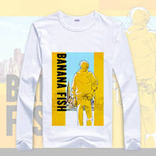 Nueva camiseta de Cosplay de banana fish 02zero two, camisetas de manga larga de algodón para verano 2024 - compra barato
