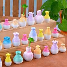 Micro Landscape Fairy Garden Flowerpot Resin Miniature Small Mouth Vase Plant pot DIY Craft Home Garden Decoration Ornament 2024 - buy cheap