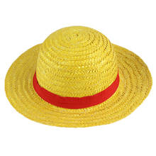 Luffy Straw Hat Cosplay Toy the Gift from Shanks King Pirate Anime Cap Hat for Masked Ball 2024 - buy cheap