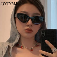 DYTYMJ Retro Cat Eye Sunglasses Women 2022 Orange Sunglasses Women Vintage Cateye Shades for Women Wholesale Lentes De Sol Mujer 2024 - buy cheap