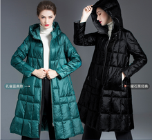 female green white duck down jacket women hooded coat Cloak loose 2020 winter new fashion thick bread clothing trend jackets 2024 - buy cheap