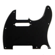 1Pcs Black Plastic Pickguad For Electric Guitar shield Dickquard Musical Instruments Accessories Wholesales 2024 - buy cheap