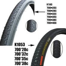 Pneus de bicicleta fixos para rodas, pneus de bicicleta 700c * 25c/28c/32c/35c/38c/40c k1053 cruisers 2024 - compre barato