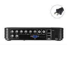 Mini grabador de vídeo híbrido 1080N NVR, 4 canales, 8 canales, CCTV, cámara analógica, vigilancia de seguridad 2024 - compra barato