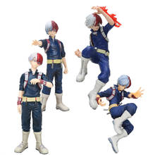 Figura de acción de My Hero Academia, Shoto Todoroki, modelo de colección de PVC, juguetes de los increíbles héroes 2024 - compra barato
