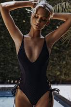 New Splicing Mesh One Piece Swimsuit Women Sexy Cut Out Monokini Push Up Swimwear Lace Up Back Bodysuit Bandage Bathing Suits 2024 - buy cheap