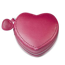 Novo vintage vermelho coração-em forma de jóias caixa de proteção charme presente envoltório caixa de casamento moda feminina jóias embalagem 2024 - compre barato