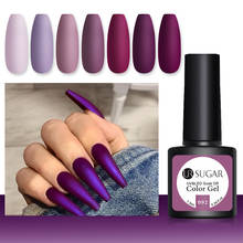 UR SUGAR-esmalte de Gel para uñas, laca de Gel LED UV de larga duración, efecto mate, serie Color púrpura, 7,5 ml 2024 - compra barato