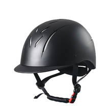 Horse Riding Helmet Men Women Equestrian High Quality Black Horseback Riding Cap Hat Helmet Rider Heads Protectors Equipments 2024 - buy cheap