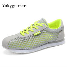 Women Sneakers Running Shoes Outdoor Sports Breathable Mesh Fashion Boots Female Walking Jogging Lace Up Flat Light Weight 2024 - buy cheap