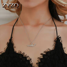 Zyzq colares femininos com pingentes de animais, simples, com dinossauro antigo, presente de ano novo, para mulheres & em massa 2024 - compre barato