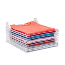 10pcs T shirt clothes organizer Closet Storage Travel clothes Organization System TShirt Folding Board Home necessity Organizer 2024 - buy cheap
