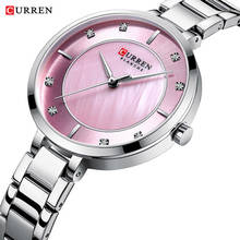 CURREN New Casual Simple Reloj Mujer Quartz Waterproof Small Dial Business Stainless Steel Wristband Watches Relogio Feminino 2024 - buy cheap