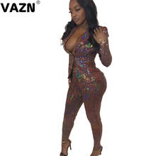 Vazn-conjunto de lantejoulas com glitter brilhante, elegante, sexy, urbano, festa, feminino, jovem, engraçado, 2021 2024 - compre barato