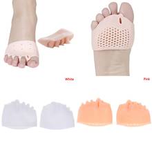 Silicone Toe Foot Cover Straightener Orthodontic Toe Toe Separator Corrector Hallux Valgus Hair Braces Foot Care Tool 1 Pair 2024 - buy cheap