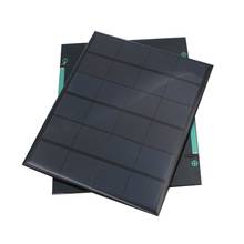6v 3.5w painel solar portátil mini sunpower diy módulo sistema de painel para lâmpada solar bateria brinquedos telefone carregador células solares 2024 - compre barato