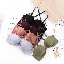 Fashion Sexy Lingerie Wavy edge Women Underwear Bra Seamless Comfortable Tops Wireless Push Up Female Bralette 2024 - buy cheap