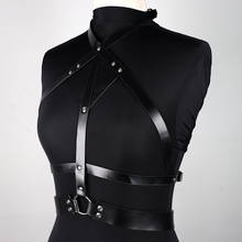 Leather Gothic Women's Underwear Erotic Thigh Garter Belt Goth Accessories Harness Straps Lingerie Sexy Body Swordbelt Bondage 2024 - buy cheap