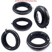 Foleto Camera Lens Adapter Ring LM-NEX M4/3 N1 FX For Leica M lens to sony E mount M4/3 N1 panasonic micro m4/3 fujifil FX Xt3 x 2024 - buy cheap