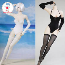 1/6 Scale YoRHa 2B Bikini Swimsuit Costume Stockings Sleeves for 12 Inches DIY Action Figures Clothes 2024 - buy cheap