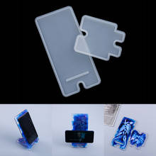 1 Set Mobile Phone Bracket Holder Silicone Mold Cellphone Stand Epoxy Resin Molds for DIY Handmade Decoration Crafts Making 2024 - buy cheap