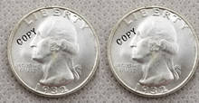 1932 квартал Вашингтон UNC два лица имитация монеты памятные монеты 2024 - купить недорого
