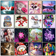 5D  DIY Diamond Painting  Animal Landscape Character  Full Square/Round Diamond  embroidery Cross stitch mosaic home   decor 2024 - buy cheap