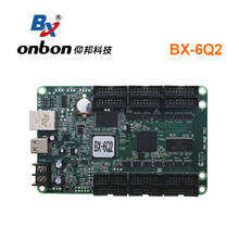 Onbon BX-6Q2 async полноцветный светодиодный контроллер дисплея поддерживает 1024*192 пикселей 12 контактов T75 на плате для светодиодных экранов светодиодных плакатов 2024 - купить недорого